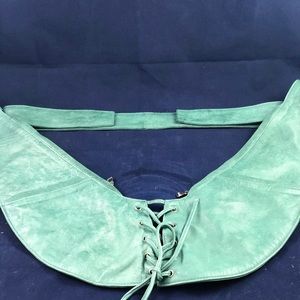 The Sash Bag- Teal Green